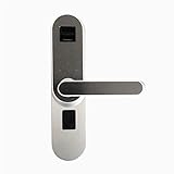 Lucchetto antifurto serratura biometrica bagagli bianco mini lucchetto impermeabile con impronte digitali usato per armadietti senza bisogno di chiavi e password