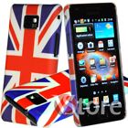 Cover Custodia Per Samsung Galaxy S2 i9100 - i9105 Plus Bandiera UK Inglese
