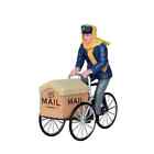 Lemax Caddington Village, Figurine. Mail Delivery Cycle. SKU# 22054 c.2012