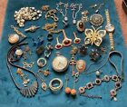 Job Lot Vintage/ Antique Jewellery Necklaces Bracelets, Earrings house clearance