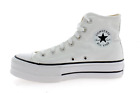 Converse Chuck Taylor All Star Platform - Scarpe Sneakers Da Donna Bianche