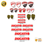 Kit Adesivi Adesivi STAR SAM ® Logo Ducati Corse Pannello Intero 24 Parti Moto