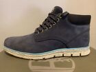 Timberland Mens Boots Navy Size UK 9 Bradstreet Speckled White Base Chukka A13H3