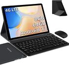 Tablet DUAL SIM Android 138 GB RAM 64GB ROM, 4G LTE in Offerta con Tastiera