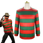 Freddy Krueger Cosplay Sweater Horror Costume A Nightmare On Elm Street Shirt