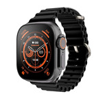 smartwatch ultra 9 bluetooth wireless sport salute cardiofrequenzimetro da polso