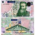 2013 * Banconota Irlanda del Nord 10 Pounds "John Boyd Dunlop" (p212a) qFDS