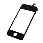 VETRO+TOUCH SCREEN per APPLE IPHONE 4 4G DISPLAY+FRAME Cover NERO TELAIO CHASSIS