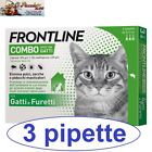 Frontline Combo gatti 1-2-3-4-5-6-9-12-18-24 pipette antiparassitario per gatto