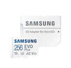 Scheda di memoria Micro SD 4K Samsung EVO Plus SDXC da 256 GB