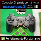 🎮 Controller PS3 ORIGINALE Dualshock 3 Nero 🔹 CECHZC2E ✨ Playstation Joystick