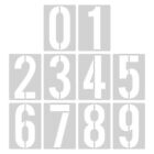 20cm Stencil Numeri Grandi da 0 a 9 Stencil con Numeri Pl