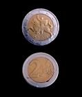 monete 2 euro rare - LIETUVA 2015 - CAVALIERE - 2 EURO - COLOR ORO E ARGENTO