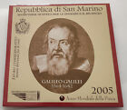 2 euro San Marino 2005 Galilei nel folder originale con PENDOLO ROTTO