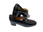 💥FERRARI💥Mocassini Vintage Scarpe Donna Tacco Basso⭐NERO⭐Shoes Damen Schuhe 37