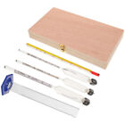 Specific Gravity Hydrometer Home Alcohol Test Wooden Box Set