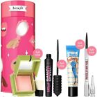 Benefit Cosmetics  Talk Beauty to Me  Makeup Tin Gift Set / New Dented Box