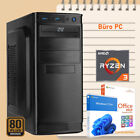 Büro PC Quad Core Ryzen 3 4300G 4x3,8GHz RAM 16GB SSD 250GB Windows11a