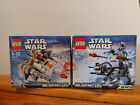 LEGO Star Wars Microfighters Series 2 75074 75075 Snowspeeder + AT-AT lot lotto