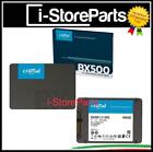 HARD DISK SSD 2,5" STATO SOLIDO 240GB 500GB CRUCIAL BX500 CT240BX500SSD1