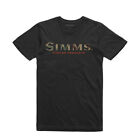 Simms Unisex Round Neck Quick Drying Breathable Fishing Short Sleeved T-Shirt UK