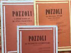 spartiti musicali serie Pozzoli ed. 2000 - 3 libri