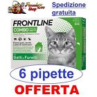 Frontline Combo gatti 6 pipette antiparassitario per gatto antipulci SCAD 2025
