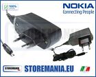 NOKIA Caricabatterie Originale AC-4E AC 4E 2,5mm per 3110 3120 3208 3250 3600...