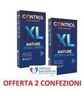 CONTROL NATURE XL NATURE XTRA LARGE 6 PRESERVATIVI OFFERTA 2 CONFEZIONI