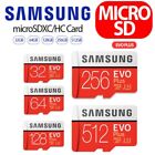 Scheda di Memoria Micro SD SDHC SDXC Class 10 Samsung 32 64 128 256 512 GB 1 2TB