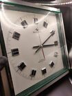 Vintage Clock Orologio Parete Design Spaceage Silicon Clock TOKIO TOKEI 4 Jewels