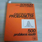 CALCOLO DELLE PROBABILITA  - LIPSCHUTZ - ETAS 1986 SCHAUM probabilità teoria