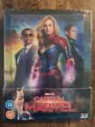 CAPTAIN   MARVEL   BLU-RAY  3D + 2D STEELBOOK  BRAND  NEW  FACTORY  SEALED