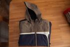 QUICKSILVER giacca VINTAGE Snowboard - TAGLIA S grigio / marrone