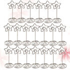 20 PCS Photo Clip Holder Note Stand Place Card Holders Desktop Love