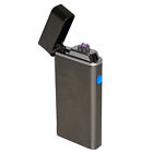Accendino Elettrico Touch USB Ricaricabile Antivento Elettronico Kansas Black