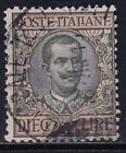 L624 REGNO D’ITALIA – Floreale, 10 lire n. 91, timbrato.