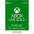 266803 Microsoft Xbox Xbox Live 12 Mesi Digital Fg Cis Eurozone Online Product K