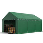 Tendone Deposito 3x6 m Tenda Capannone PVC 700 N verde scuro
