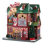 Lemax 05681 The Candy Cane Works Village Building, Multicolored