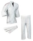 adidas Judo-Anzug "Club" weiß/pink Streifen, J350 - Judoanzug - Judogi - Judo Gi