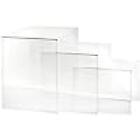 Iplex Design Trix Tavolini 3 Altezze in Plexiglass Trasparente