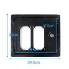 Arcade Game Cabinet Dual Coin Selector Door Mounts For Mame Jamma Org Cabinet G