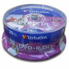 25 DL DVD +R VERBATIM DUAL LAYER PRINTABLE PRINT STAMPABILE per XBOX360 43667