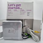 Sky Wireless Wifi Router White SR101F-Z Sky Hub With Cables Boxed