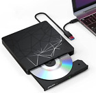 Lettore Masterizzatore CD/DVD Esterno Portatile USB 3.0 E Tipo-C per PC, Laptop