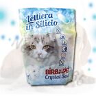 BIRBAPET lettiera per gatto in silicio inodore assorbente igienica 5 l
