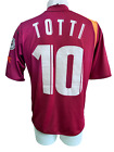 MAGLIA ROMA TOTTI PATCH SPECIALE NO MATCH WORN ISSUE SHIRT CAMISETA VINTAGE