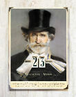 Giuseppe Verdi. Calendario perpetuo da parete ritratto.