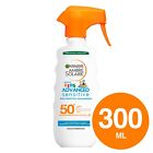 Garnier Ambre Solaire Spray Solare Kids Protezione Molto Alta SPF 50+ Resistente